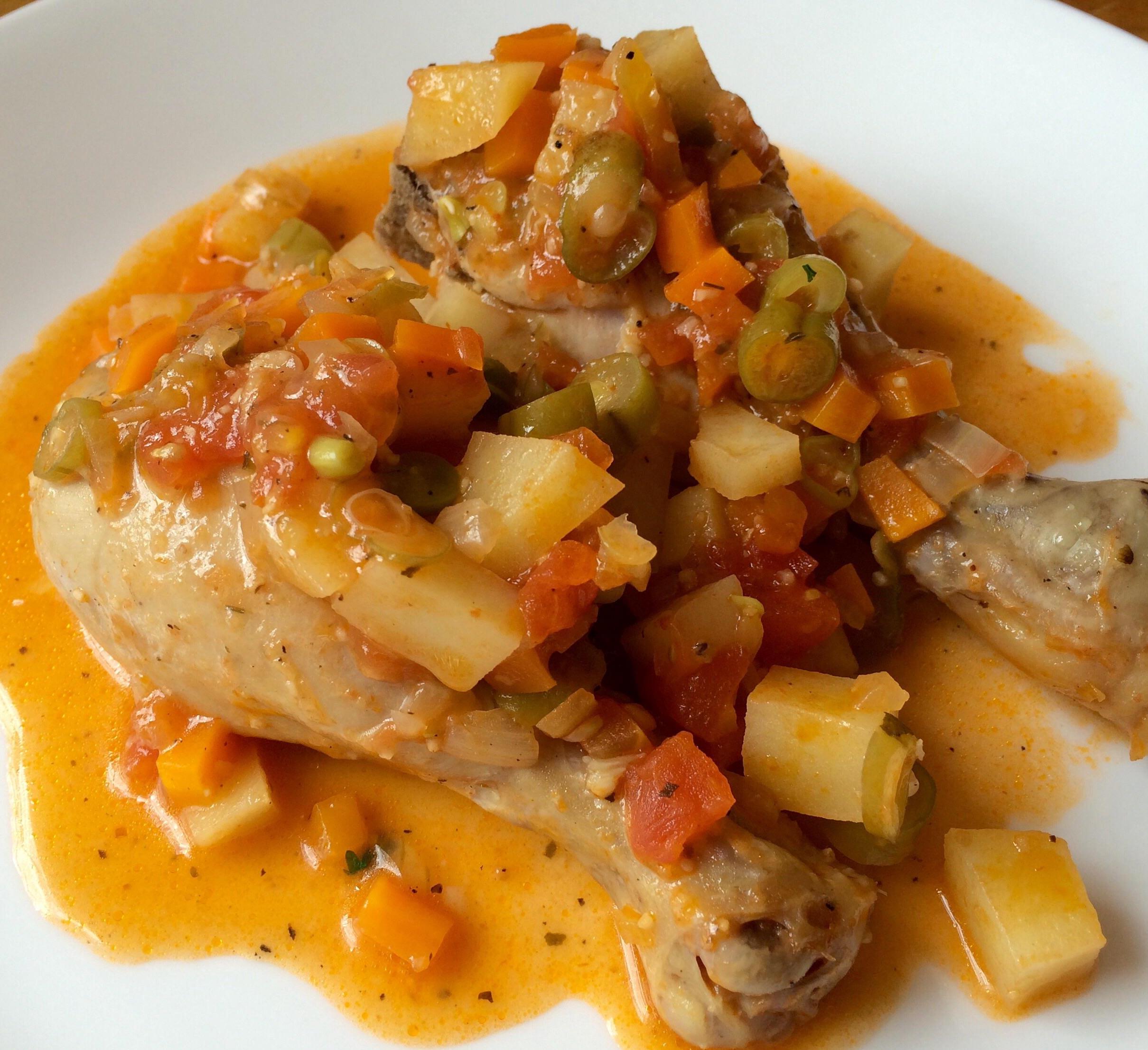 Pollo a la Cazadora